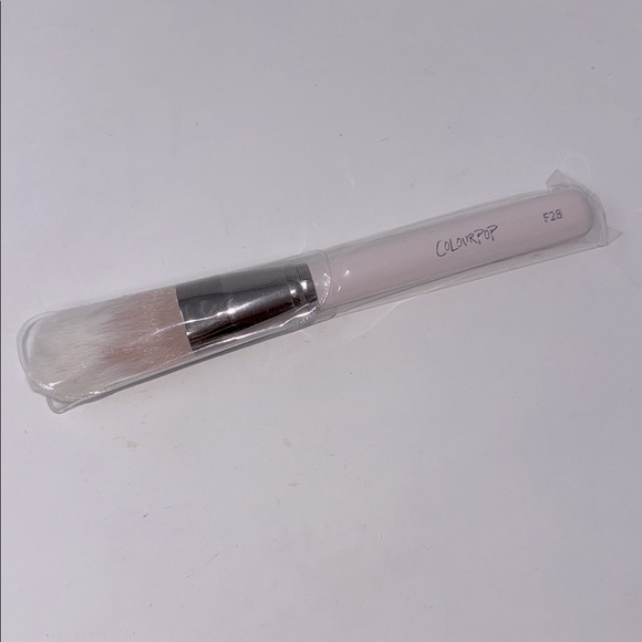 Colourpop Other - NWT ColourPop Large Face Brush F28 pink and white